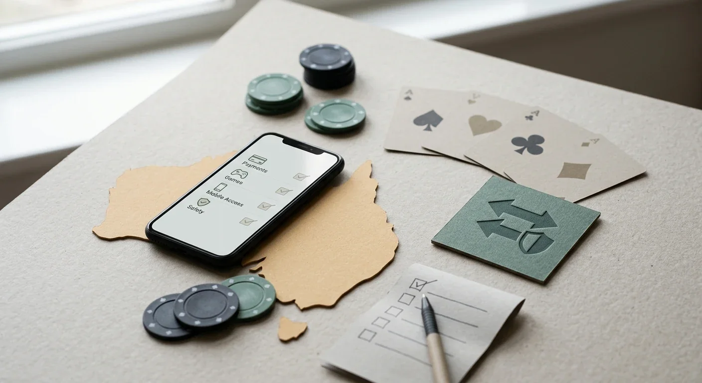 Australian casino overview with payment, game and regulatory themes